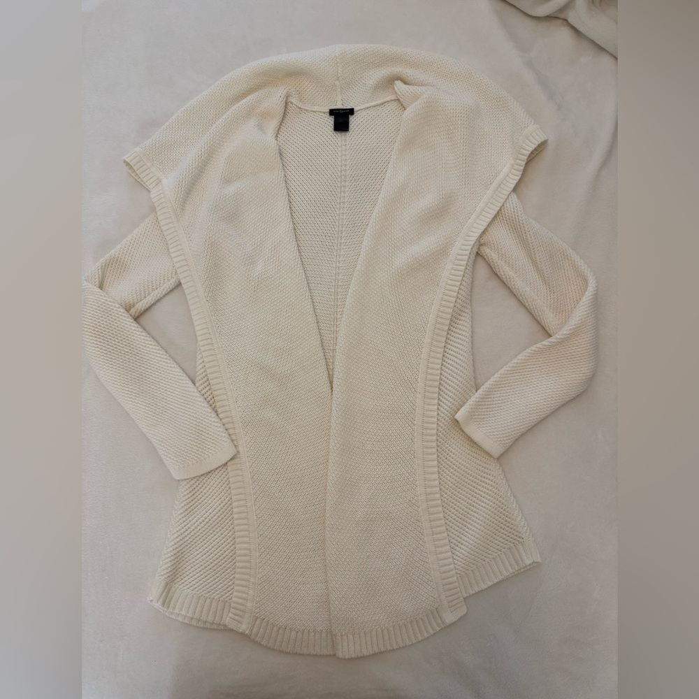 Ann Taylor Knit Long Open Drape Cardigan - size Large - Excellent Condition - Picture 8 of 9